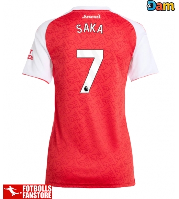 Arsenal Bukayo Saka #7 Hemmatröja Dam 2025-26 Kortärmad